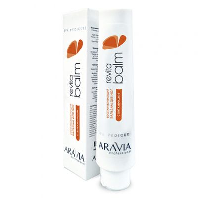 Восстанавливающий бальзам для ног с витаминами Revita Balm ARAVIA, 100мл