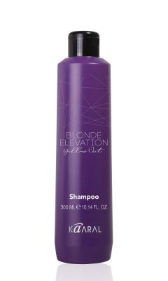 Шампунь антижёлтый KAARAL BLONDE ELEVATION, 300 мл
