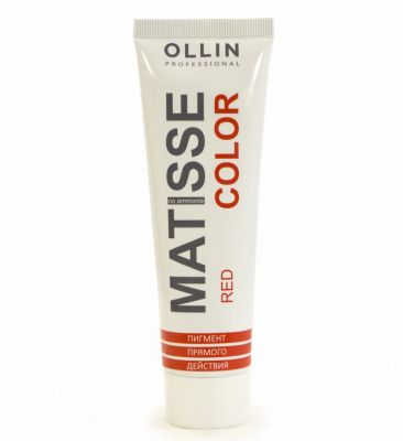 Пигмент прямого действия для волос OLLIN MATISSE COLOR красный, 100 мл