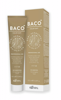Краска для волос KARAAL BACO SOFT платиновый блондин 10.0, 100 мл
