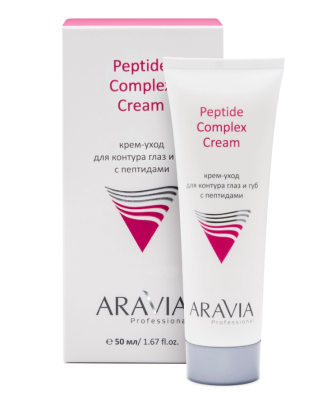Крем-уход для контура глаз и губ с пептидами, Peptide Complex Cream, 50 мл/15 "ARAVIA Professional"