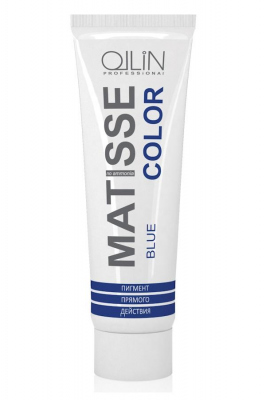 Пигмент прямого действия для волос OLLIN MATISSE COLOR синий, 100 мл