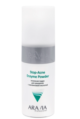 Энзимная пудра для умывания с азелаиновой кислотой Stop-Acne Enzyme Powder, 150мл ARAVIA Prof