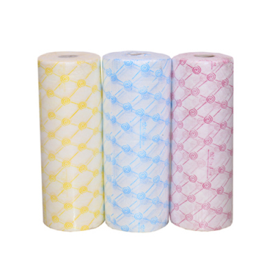 Салфетка спанлейс рулон 100 шт WHITE LINE белая, 30*30 см
