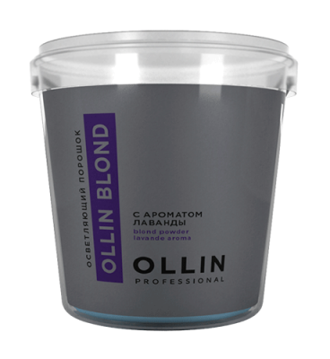 Порошок для осветления волос OLLIN COLOR с ароматом лаванды, 500 гр