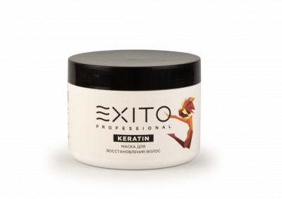 Маска  для восстановления волос EXITO Keratin 500 мл