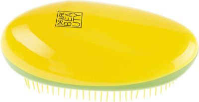 Щетка DEWAL Beauty для легкого расчесывания желто-зеленая