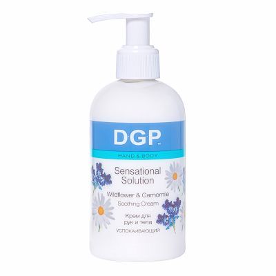 Крем для рук и тела успокаивающий Wildflower & Camomile 260 мл																				