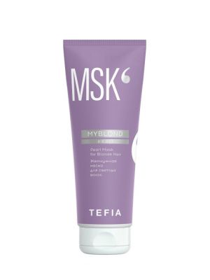Маска для светлых волос оттеночная TEFIA MYBLOND жемчужная, 250 мл