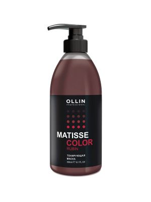 Маска для волос тонирующая OLLIN MATISSE COLOR рубин, 300 мл