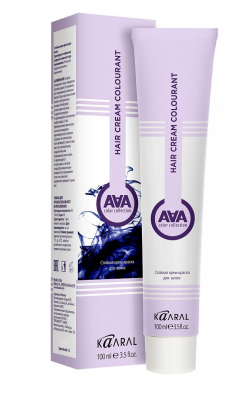 Краска для волос KAARAL AAA светлый золотисто-фиолетовый блондин 8.32, 100 мл