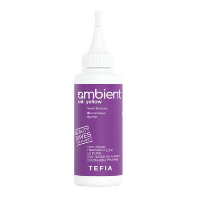Бустер для волос TEFIA AMBIENT ANTI-YELLOW фиолетовый, 120 мл