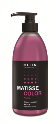 Маска для волос тонирующая OLLIN MATISSE COLOR розовый, 300 мл