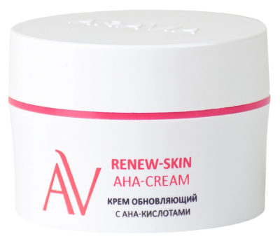 ARAVIA Laboratories Крем обновляющий с АНА-кислотами Renew-Skin AHA-Cream, 50 мл