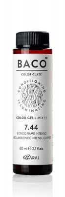 Колор-гель оттеночный KAARAL BACO COLOR GLAZE очень-очень светлый блондин интенсивно-пепельный 10.11, 60 мл