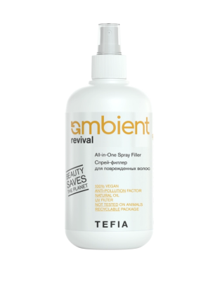Спрей-филлер для поврежденных волос TEFIA  AMBIENT REVIVA, 250 мл