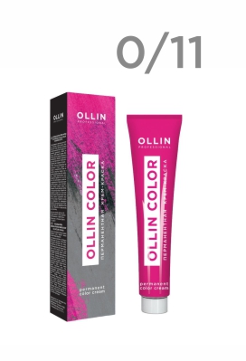 Краска для волос корректор OLLIN COLOR пепельный 0.11, 100 мл 