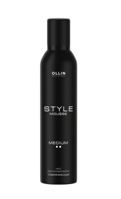 Мусс для укладки волос средней фиксации OLLIN STYLE, 250 мл