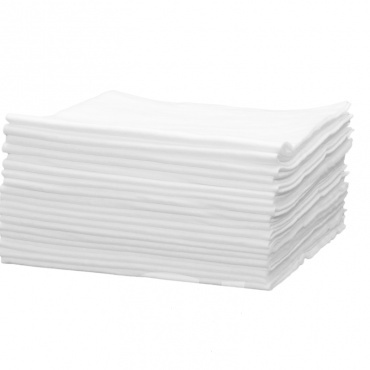 Полотенце 45*90 большое пачка белая вафельная спанлейс  (№50шт) White line 50гр/м2