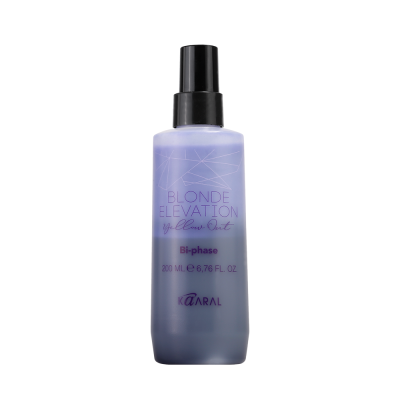 Кондиционер для волос антижелтый двухфазный KAARAL BLONDE ELEVATION BI-PHASE, 200 мл